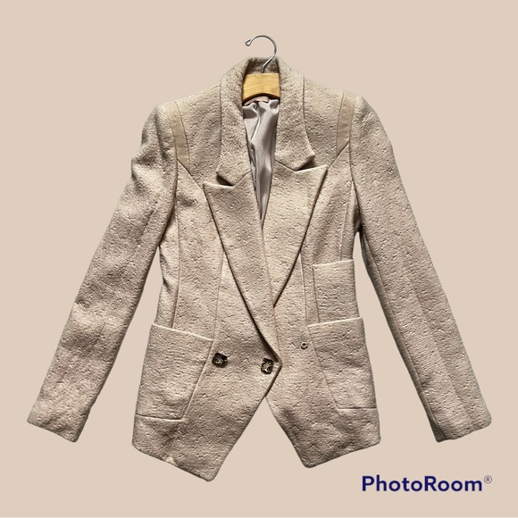 MICHAA Light pink blush blazer in size S - Picture 1 of 8